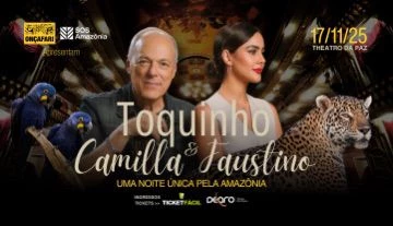 TOQUINHO E CAMILLA FAUSTINO