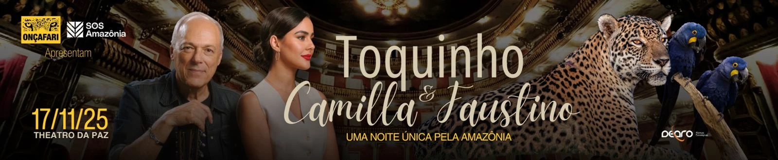 TOQUINHO E CAMILLA FAUSTINO